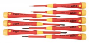 Wiha 32088 Wiha Insulated Picofinish Precision Screwdriver Set - 8 Pie