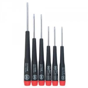 Wiha 26790 Wiha 6 Piece Precision Torx Screwdriver Set