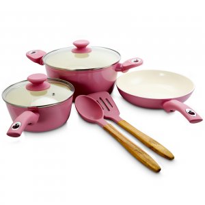 Gibson 123878.07 Home Plaza Cafeacute; 7 Piece Aluminum Nonstick Cookw