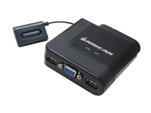 Iogear GCS72U 2-port Usbcablekvmswitchwithaudioandmic