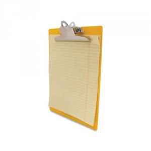 Saunders DIX 21605 Saunders Recycled Plastic Clipboards - 1 Clip Capac