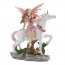 Dragon 10018601 Pink Fairy With Roses And Unicorn Figurine