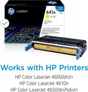 Original Hp C9722A Hp 641a () Toner Cartridge - Single Pack - Laser - 