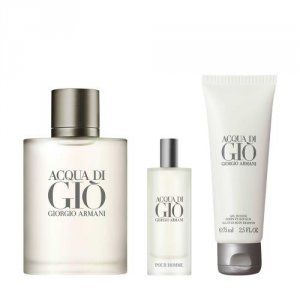 Loreal GALC2263 Acqua Di Gio 3 Pcs Set For Men: 3.4 Eau De Toilette Sp