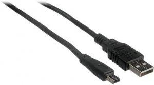 Pearstone USBAMB3 Usb 2.0 Type A Male To Type B Mini Male Cable (3')