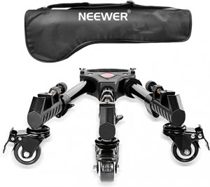 Neewer 10079574 Photography Professional Heavy Duty Tripod Dolly With 