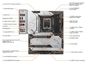 Msi MPG Z690 FORCE WIFI Mb |mpg Z690 Force Wifi R