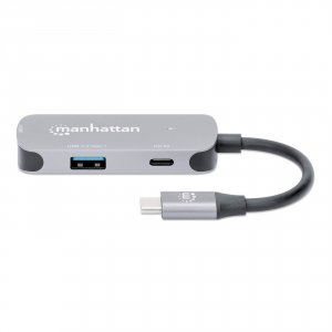 Manhattan 130707 Usb C To Hdmi Converter W Pd