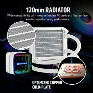 Enermax ELC-AQFA120-SQA-W Aquafusion Adv 120mm Liquid Cpu Cooler