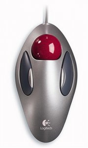 Logitech ‎904360-0403 Optical Trackball Marble Mouse