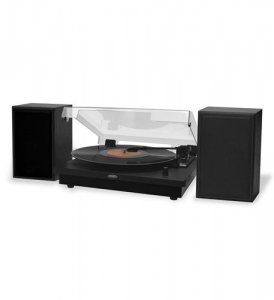 Jensen JEN-JTA-315 3 Speed Stereo Turntable And Speakers Bt