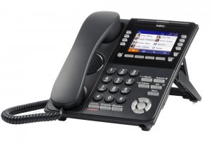 Sharp NEC-BE118969 Dt920 Ip Self-labeling Color Phone Bk