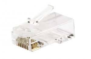 Wavenet WAV-RJ45-CAT6UTP-100PK Rj45 Cat6 Modular Plug 100 Pack