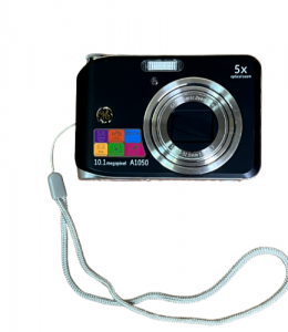 Ge A1050-BK 10mp Digital Camera With 5x Optical Zoom And 2.5 Inch Lcd 