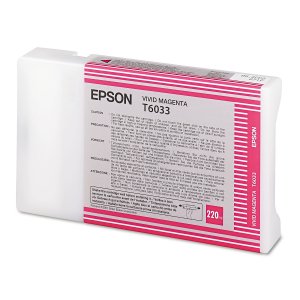 Original Epson EPST603300 Vivid Magenta Ultrachrome K3 Ink Cartridge 2