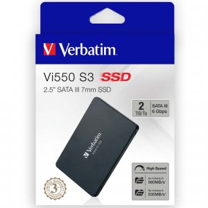 Verbatim 70394 , 2tb, Vi550 Sata Iii, 2.5-inch Internal Ssd