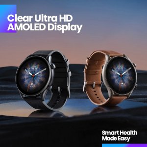 Amazfit W2040OV2N Wd  Gtr 3 Pro 450mah 5atm 4gb Android Ios Infinite B