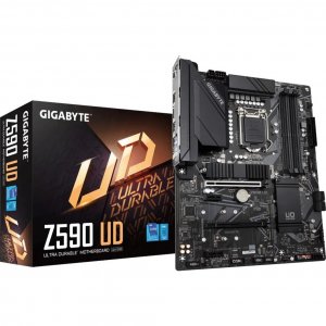 Gigabyte Z590 UD Mb Z590 Ud Z590 Lga1200 Max128gb Ddr4 Pcie Atx Retail