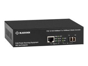 Black LPS500A-MM-LC-R3 101001000bt Poe Med Conv Mmlc