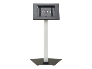 Tripp DMTBS911 Secure Tablet Mount Floor Stand, Height-adjustable, Bla