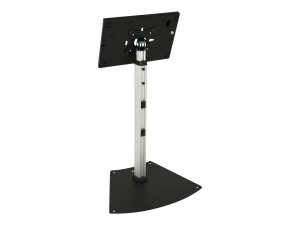 Tripp DMTBS911 Secure Tablet Mount Floor Stand, Height-adjustable, Bla