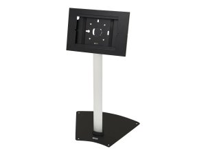 Tripp DMTBS911 Secure Tablet Mount Floor Stand, Height-adjustable, Bla