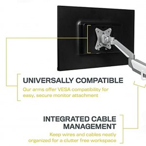 Ergotech ALIGN-1-SLV Align Is An Attractive, Durable Mount Wshort Fore