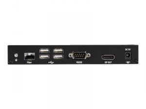 Black KVXLCDPF-100-SFPBUN1 Kvm Ext Fbr4k Sh Dp Usb 2.0 Hub