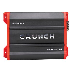 Crunch GP10004 Ground Pounder 4-channel Amplifier - 1000 Watts Max