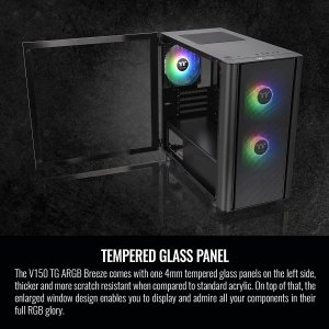 Thermaltake CA-1R1-00S1WN-02 Cs Ca-1r1-00s1wn-02 V150 Tg?argb Breeze E