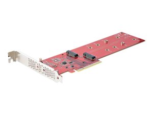 Startech DUAL-M2-PCIE-CARD-B Dual M.2 Pcie Ssd Adapter Card, Pcie X8  