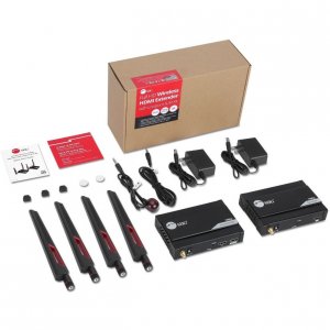 Siig CE-H27611-S1 1 To 4 Wireless Hdmi Extender Kit.