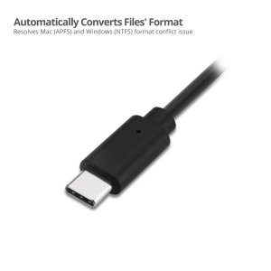 Siig JU-CSL211-S1 Usb A C Data Km Switch Cable