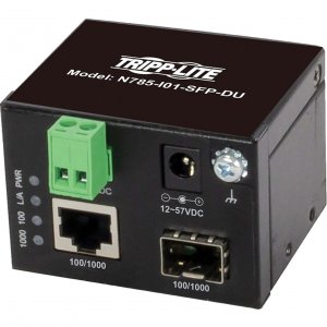 Tripp N785-I01-SFP-DU Industrial Gigabit Fiber To