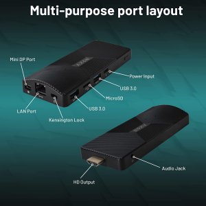 Azulle CA1221 Axon Fanless Mini Pc Stick