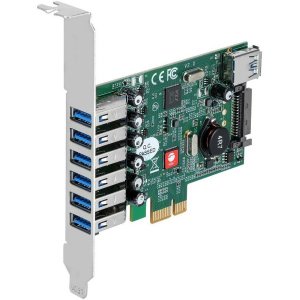 Siig JU-P70011-S2 Cc Ju-p70011-s2 Dp Usb3.0 7port Pcie I E Brown Box