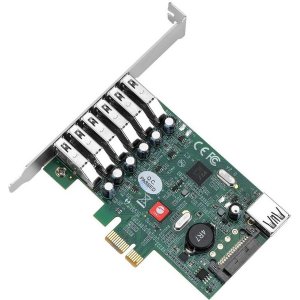 Siig JU-P70011-S2 Cc Ju-p70011-s2 Dp Usb3.0 7port Pcie I E Brown Box