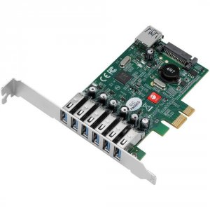 Siig JU-P70011-S2 Cc Ju-p70011-s2 Dp Usb3.0 7port Pcie I E Brown Box