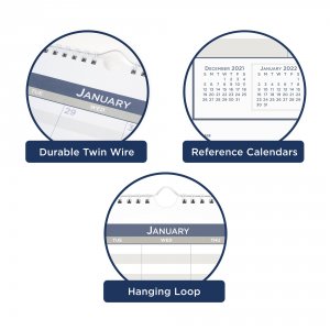 At-a-glance PM22MS28 Calendar,multi Schedul,wh