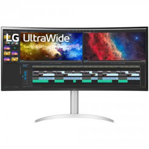 Lg 38BP85C-W.AUB 38in  Monitor, 3840x1600, Ips, Usb Type-c, Hdmi (2), 