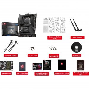 Msi B660TOMWID4 Mb Mag B660 Tomahawk Wifi Ddr4 B660 Socket1700 Max.128