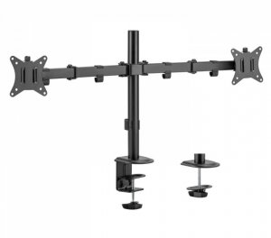 V7 DM1GCD Dual Monitor Clamp Desk Mount