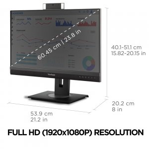 Viewsonic VG2456V 24in Ergonomic Docking Monitor