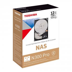 Toshiba HDWG51CXZSTB N300 Pro Nas 12tb Internal