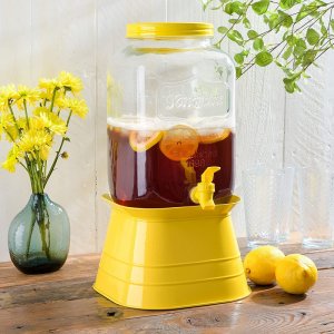 Gibson 130948-02RR Yellow 2 Gallon Bev Dispenser