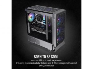 Thermaltake CA-1X5-00M1WN-00 Ceres 500 Black Mid Tower Case