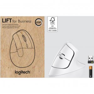 Logitech 910-006493 Lift Vertical Mouse For Biz