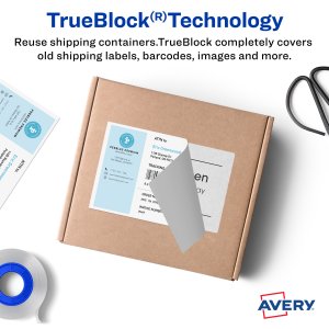 Avery AVE 8426 Averyreg; Trueblock Shipping Labels - 5 12 Width X 8 12