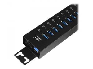 Vantec UGT-AH131U3-BK Ac Ugt-ah131u3-bk 13pt Usb3.0 Aluminum Hub Data 