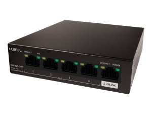 Luxul SW-100-04P 4-port Gb Poe+ Switch W Uplink 58w